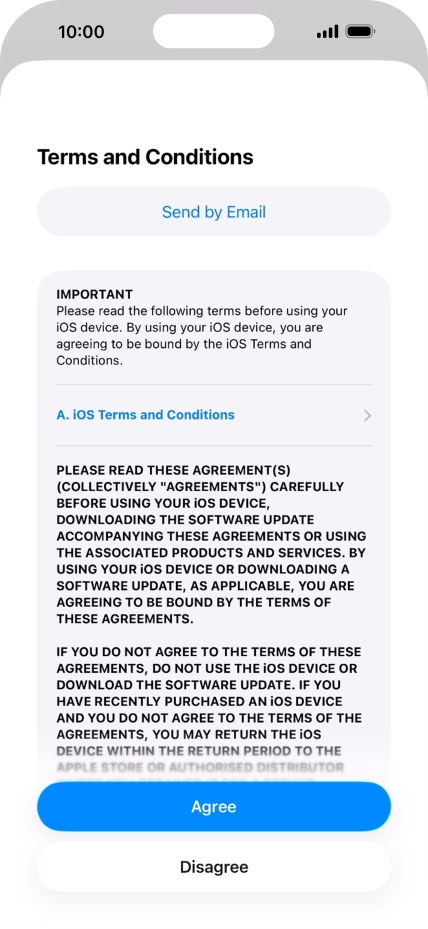 Press Agree. Press Agree.