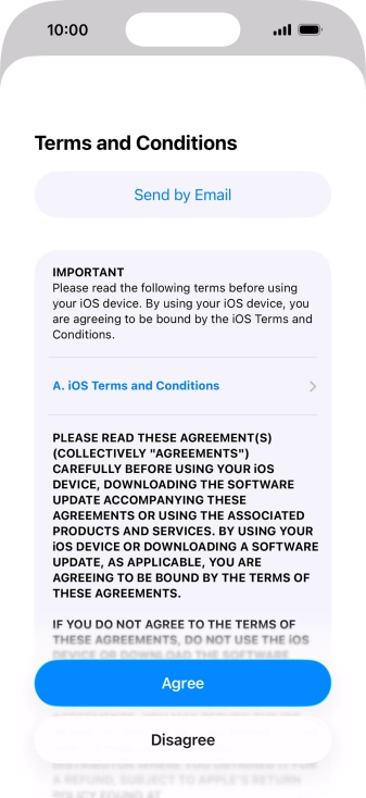 Press Agree. Press Agree.