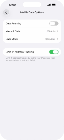 Press Voice & Data. Press Voice & Data.