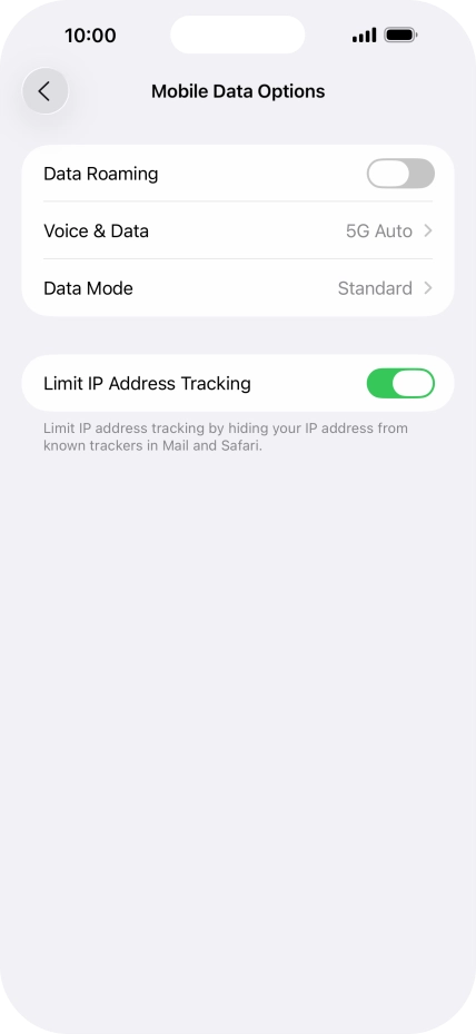Press Voice & Data. Press Voice & Data.