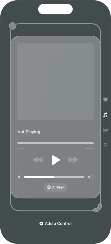 Press the remove icon on the required Control Centre page to remove it from Control Centre. Press the remove icon on the required Control Centre page to remove it from Control Centre.