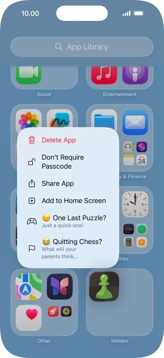 Press Don't Require Passcode. Press Don't Require Passcode.