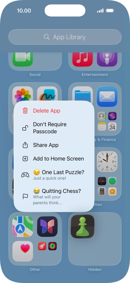 Press Don't Require Passcode. Press Don't Require Passcode.