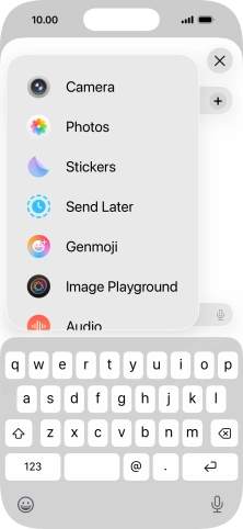 Press Genmoji. Press Genmoji.