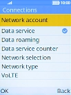 Select Network account. Select Network account.