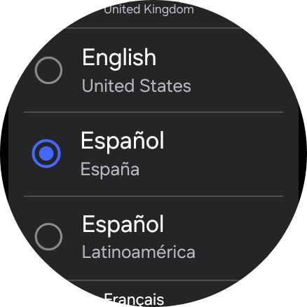 Pulsa el idioma deseado. Pulsa el idioma deseado.