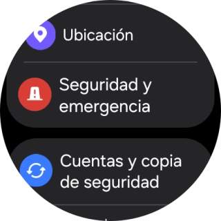 Pulsa Seguridad y emergencia. Pulsa Seguridad y emergencia.