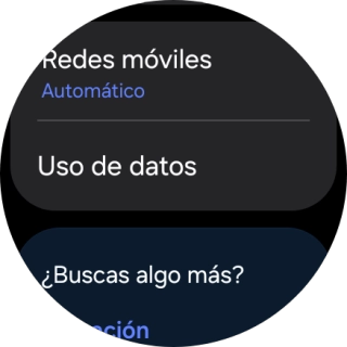 Pulsa Redes móviles. Pulsa Redes móviles.