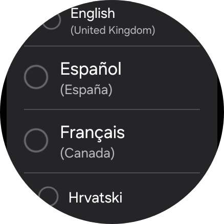 Pulsa el idioma deseado. Pulsa el idioma deseado.