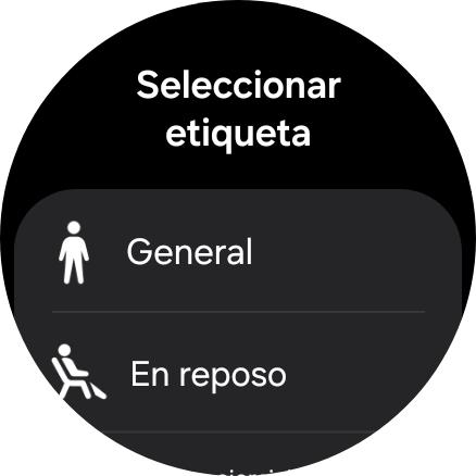 Pulsa el ajuste deseado. Pulsa el ajuste deseado.