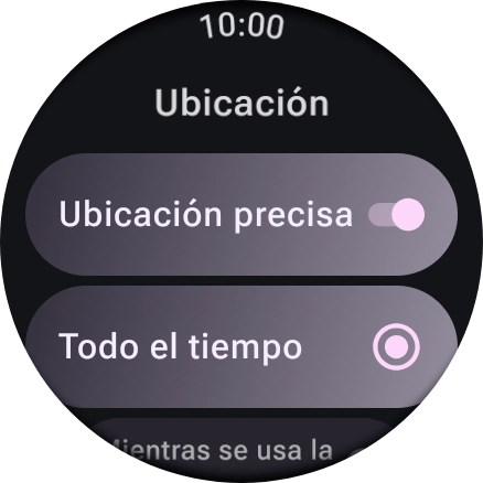 Sigue las indicaciones de la pantalla para seleccionar los ajustes deseados y activar o desactivar la función. Sigue las indicaciones de la pantalla para seleccionar los ajustes deseados y activar o desactivar la función.