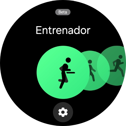 Desliza el dedo hacia la derecha o hacia la izquierda para seleccionar la actividad deseada. Desliza el dedo hacia la derecha o hacia la izquierda para seleccionar la actividad deseada.