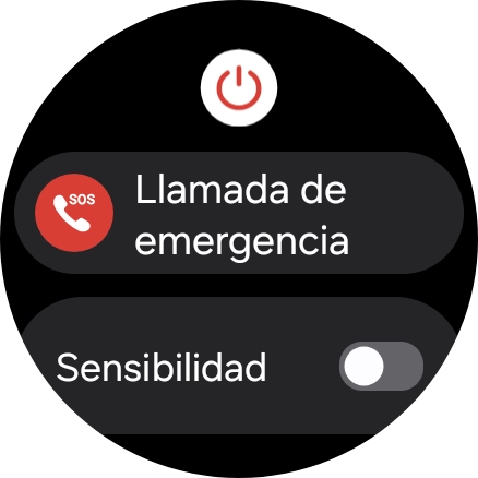 Pulsa el icono de apagar. Pulsa el icono de apagar.