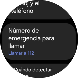 Pulsa Número de emergencia para llamar. Pulsa Número de emergencia para llamar.