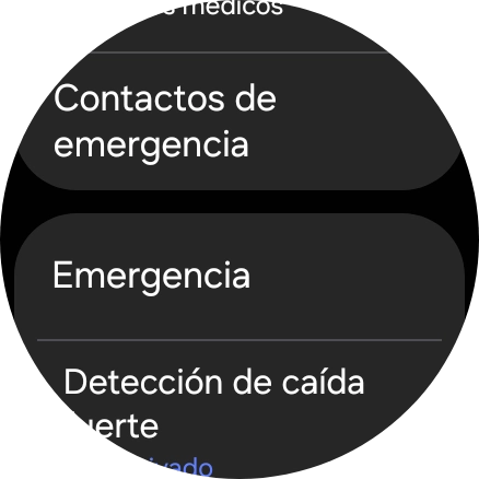 Pulsa Detección de caída fuerte. Pulsa Detección de caída fuerte.