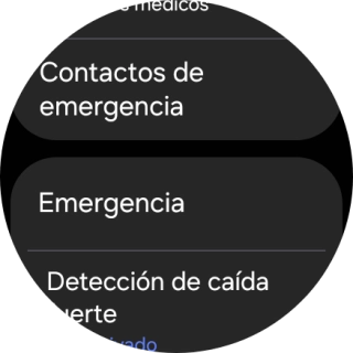 Pulsa Detección de caída fuerte. Pulsa Detección de caída fuerte.