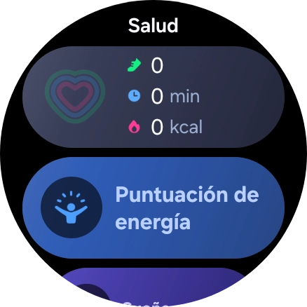 Pulsa el widget deseado para abrirlo. Pulsa el widget deseado para abrirlo.