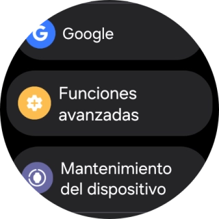 Pulsa Funciones avanzadas. Pulsa Funciones avanzadas.