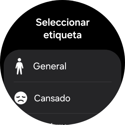 Pulsa el ajuste deseado. Pulsa el ajuste deseado.