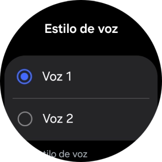 Pulsa la voz deseada. Pulsa la voz deseada.
