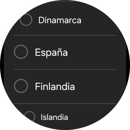 Pulsa la región deseada. Pulsa la región deseada.