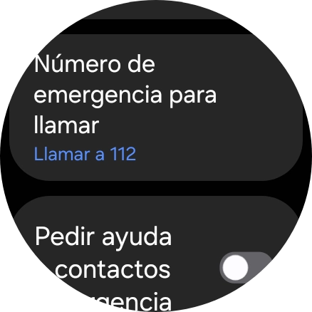 Pulsa Número de emergencia para llamar. Pulsa Número de emergencia para llamar.