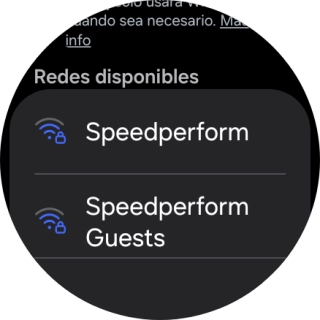 Pulsa la red wifi deseada. Pulsa la red wifi deseada.