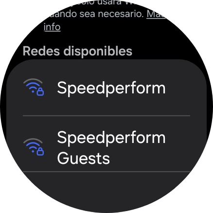 Pulsa la red wifi deseada. Pulsa la red wifi deseada.