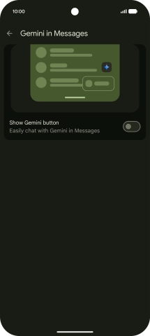 Press the indicator next to Press the indicator next to