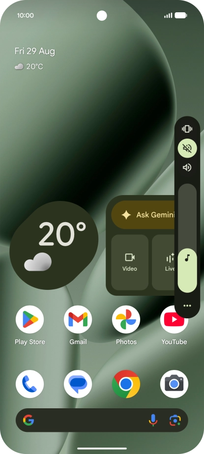 Press the sound icon to turn off the function. Press the sound icon to turn off the function.
