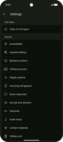 Press Calling accounts. Press Calling accounts.