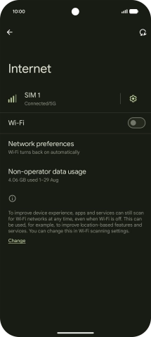 Press the indicator next to Press the indicator next to