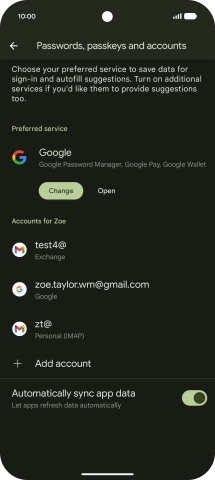 Press the indicator next to Press the indicator next to