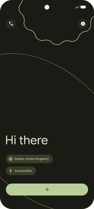 Press Accessibility and follow the instructions on the screen to select the required settings. Press Accessibility and follow the instructions on the screen to select the required settings.