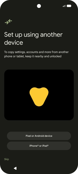 Press Skip. Press Skip.