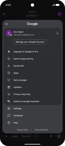 Press Settings. Press Settings.