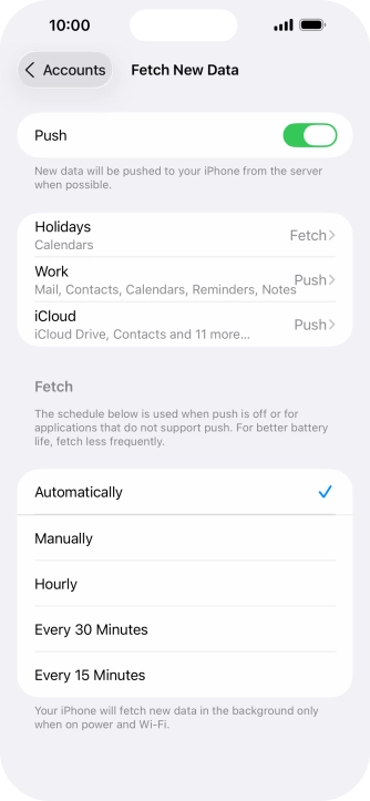 Press the indicator next to Press the indicator next to