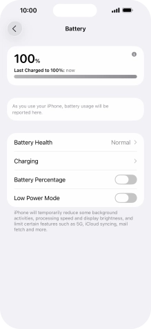 Press the indicator next to Press the indicator next to