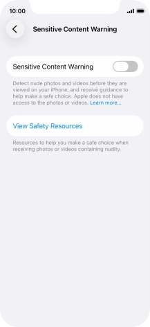 Press the indicator next to Press the indicator next to