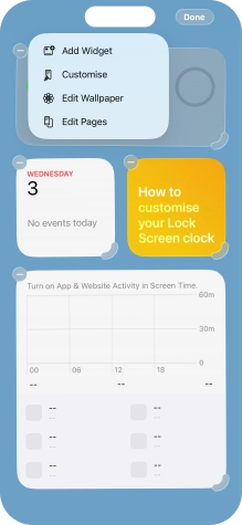 Press Add Widget. Press Add Widget.