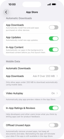 Press the indicator next to Press the indicator next to