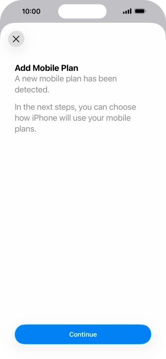 Press Continue. Press Continue.