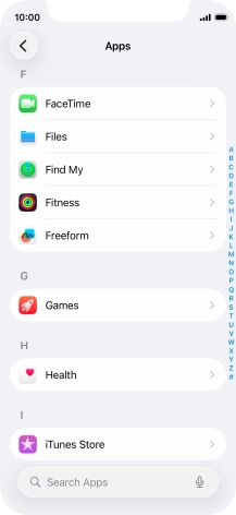 Press FaceTime. Press FaceTime.