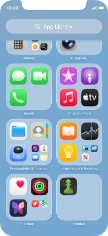 Press and hold the required app. Press and hold the required app.