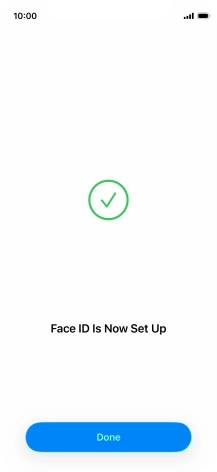 Press Done. If you haven't previously selected a phone lock code, key in a code of your own choice twice. Press Done. If you haven't previously selected a phone lock code, key in a code of your own choice twice.