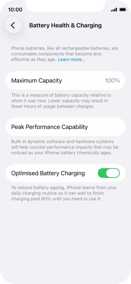 Press the indicator next to Press the indicator next to
