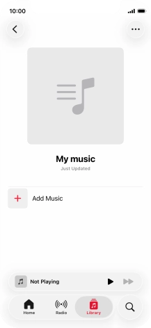Press Add Music. Press Add Music.