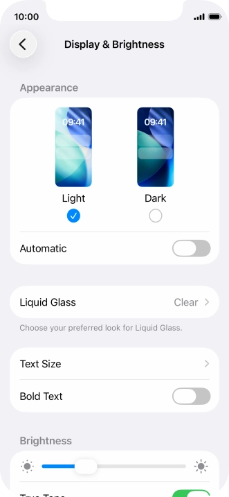 Press Dark. Press Dark.