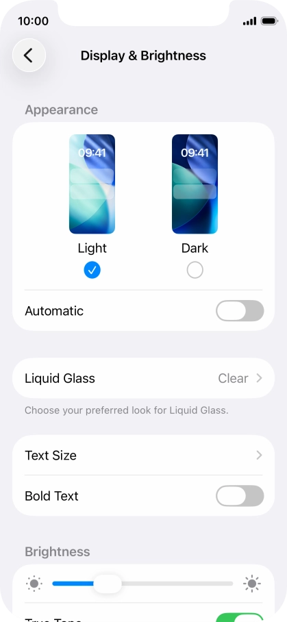 Press Dark. Press Dark.