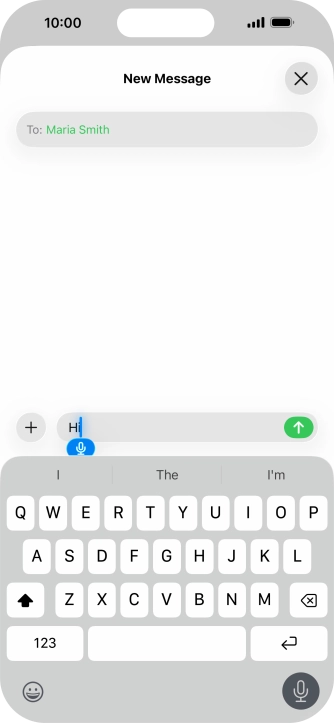 Press the microphone icon to end dictation. Press the microphone icon to end dictation.